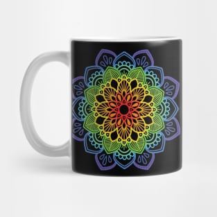 Mandala #26 Rainbow Mug